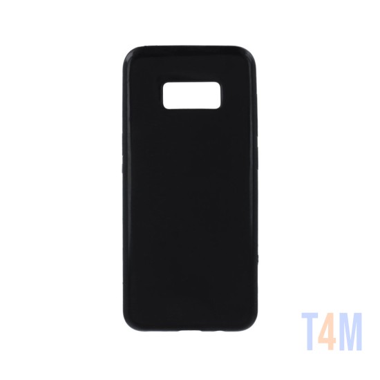 Capa de Silicone Macio para Samsung Galaxy S8 Preto